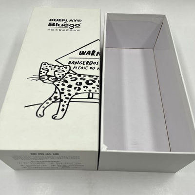 Merchandising Sample Display Lid And Base Box for music cup gift paper box