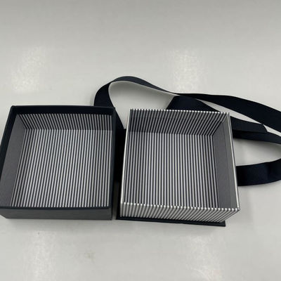 Custom Packaging Rigid Paper Watch Gifts Box With Ribbon