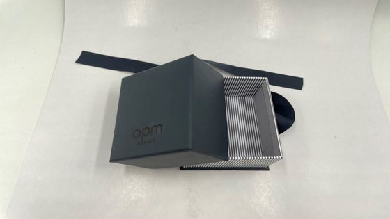 Custom Packaging Rigid Paper Watch Gifts Box With Ribbon