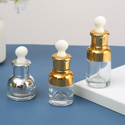 Chemist Glass Empty Dropper Bottles Pipette Oils Serum Ear Dropper Oil Bottle