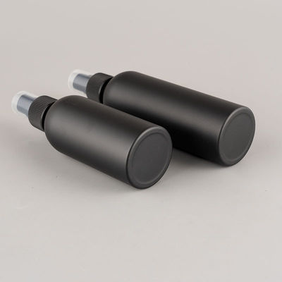 Customized Colors Aluminum Body PP Sprayer 30ml 50ml 100ml 120ml 150ml Black Matte Perfume Bottle with White Mist Spray Cap
