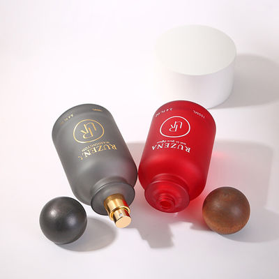 Unique Design 30ml 50ml 100ml Round Small Custom Refillable Empty Spray Glass Perfume Packaging Bottle with Box Luxury