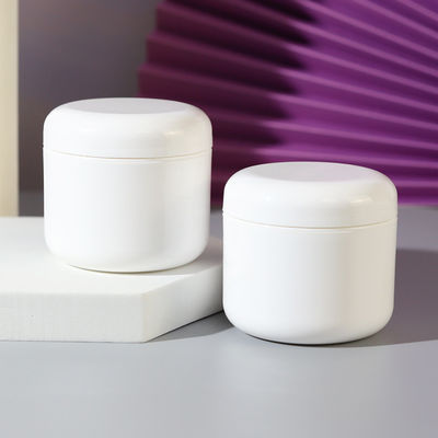 White Matte Butter Face Sample Cream Packaging with Customized Colors and Matching Heat Induction Liner