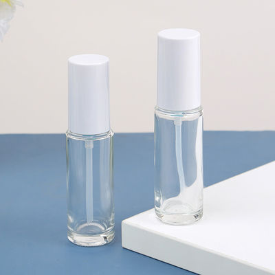 10ml 15ml Transparent Empty Frost Custom Clean Perfume Glass Bottle with Serum Pump NO Reed Diffuser NO Mess NO Waste