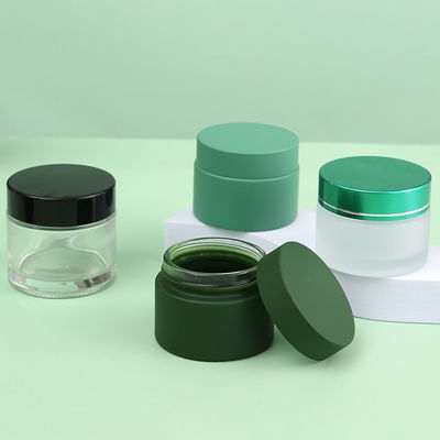 Base Material Glass 5ml 10ml 20ml 1 oz 2oz 4oz Clear Glass Cream Jar for 30ml Cosmetics Samples Process 2-3 days