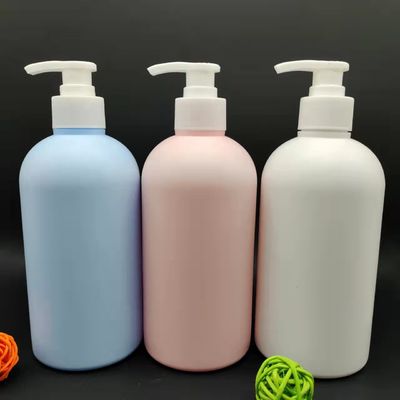 Samples Process 2-3 days 200ml 250ml 500ml Plastic Recycled HDPE Lotion Pump Shampoo Bottle for Luxury Eco PCR Packaging