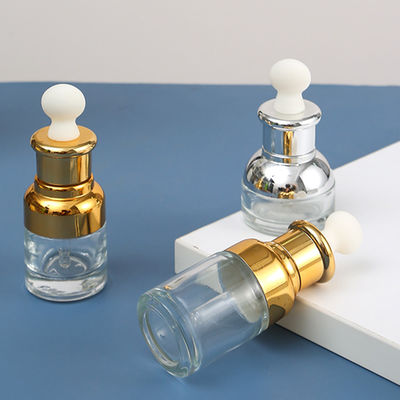 Customized Colors Glass Bottle Alu dropper Senior PAK Warehouse Pipette Oils Serum Ear Dropper Oil Bottle Chemist Glass Dropper Bottles