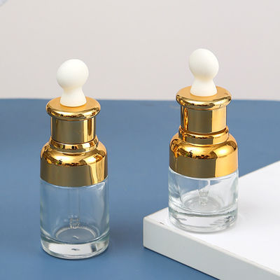Customized Colors Glass Bottle Alu dropper Senior PAK Warehouse Pipette Oils Serum Ear Dropper Oil Bottle Chemist Glass Dropper Bottles
