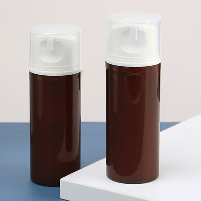 100ml Personal Skin Care Packaging Airless Bottle with PP Collar and Pump