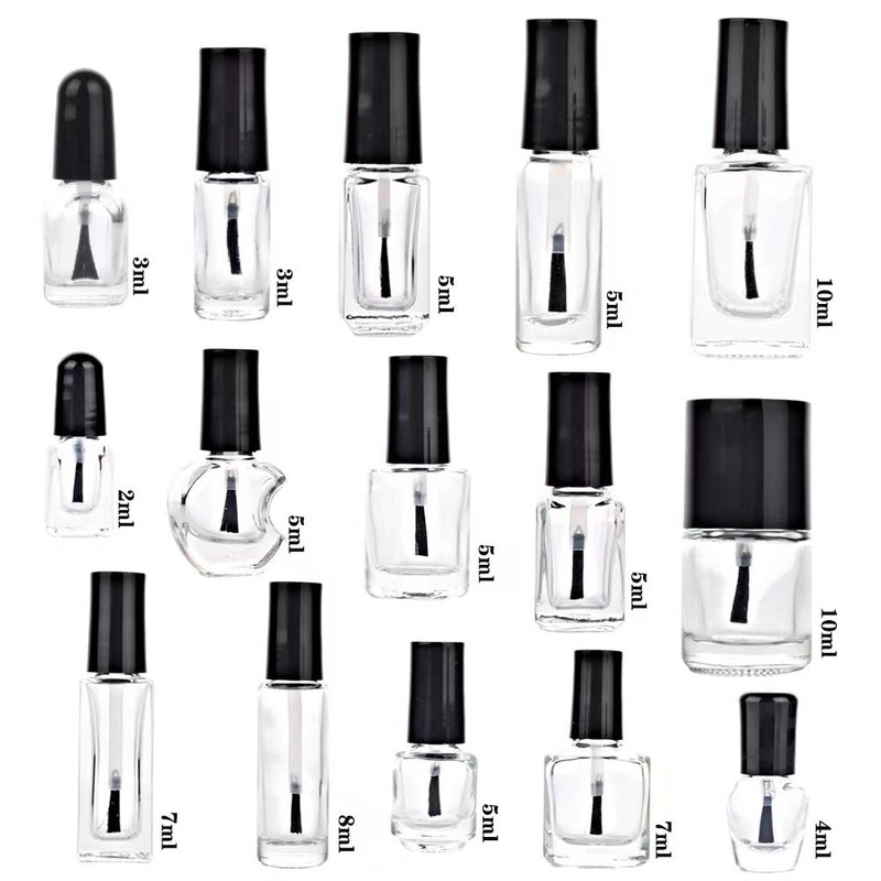 Round Empty Nail Polish Bottles Empty Fingernail Polish Bottles